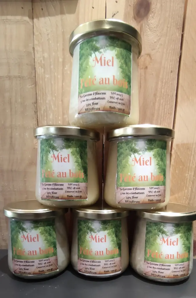 Miel d'été 500 gr - La Garenne D'Havenne