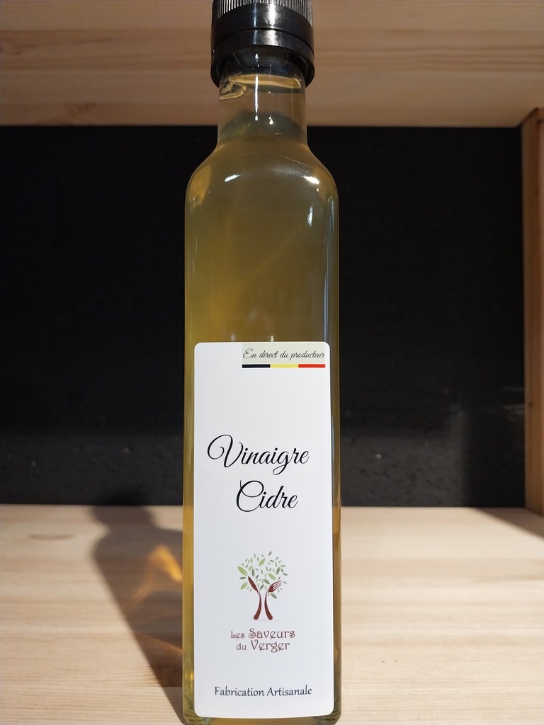 Vinaigre de Cidre - 250 ml Les Saveurs du Verger (Framboise)