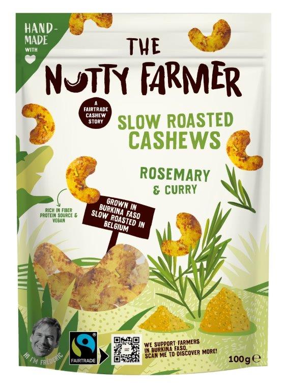 Noix de cajou rosemary & curry 100g