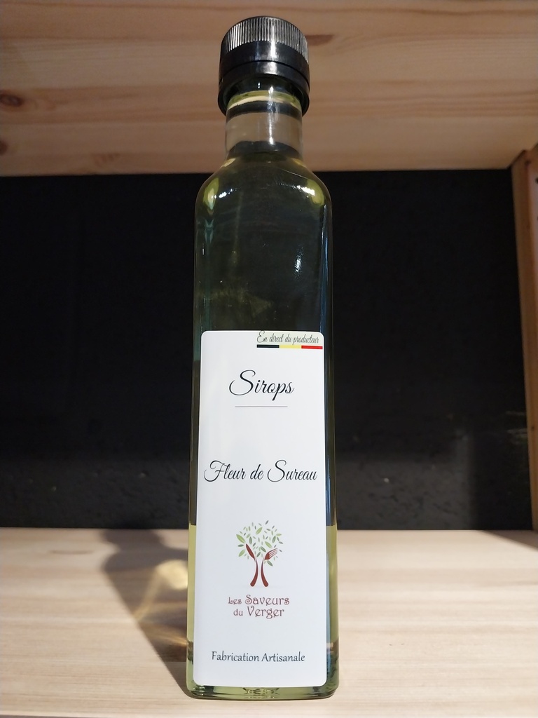 Sirop Les Saveurs du verger - 250 ml (Fraise)