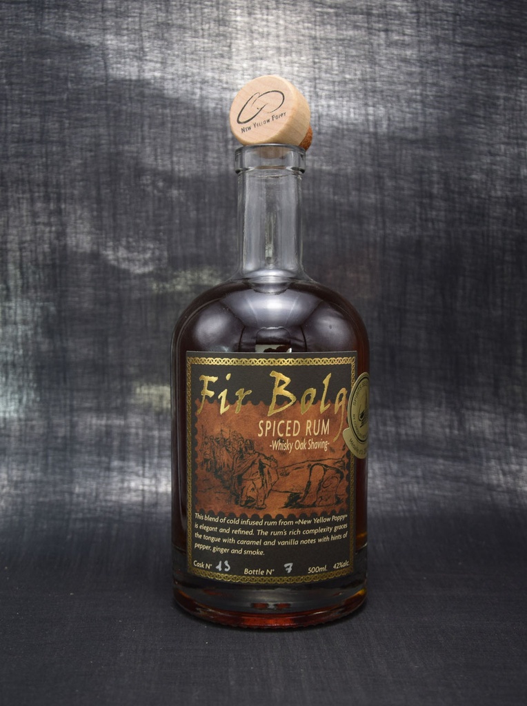 Rhum Fir Bolg 42° - 50cl - New Yellow Poppy