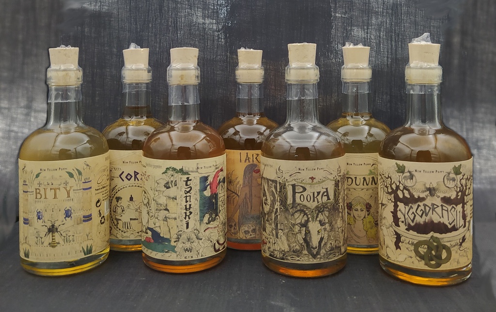 Pack 7*10 cl Punch au Rhum- New Yellow Poppy