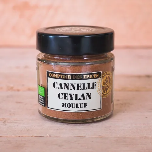 Cannelle Ceylan moulue bio 35gr