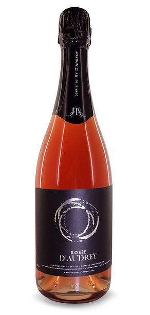 Vin Mousseux Brut Rosée d'Audrey Millésime 2017 Domaine du Ry d'Argent