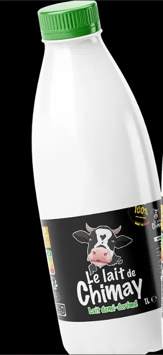 Le lait de Chimay demi écrémé - 1L