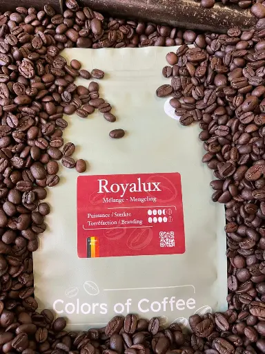 Café moulu Royalux 500 gr - Colors of Coffee