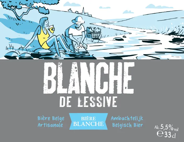 Blanche de Lessive bio 5,5% - 33 cl