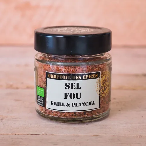 Fleur de sel Fou Grill & Plancha BIO - 75gr - CDE