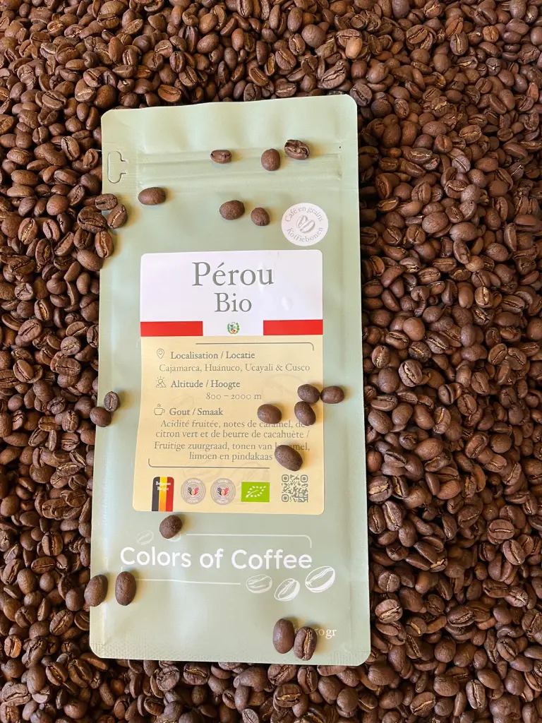 Café moulu Pérou 500 gr - Colors of Coffee