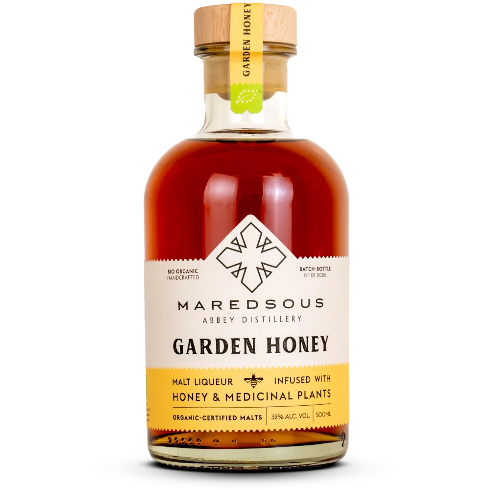 Garden Honey malt liqueur Bio 32° 50cl - ABBAYE DE MAREDSOUS