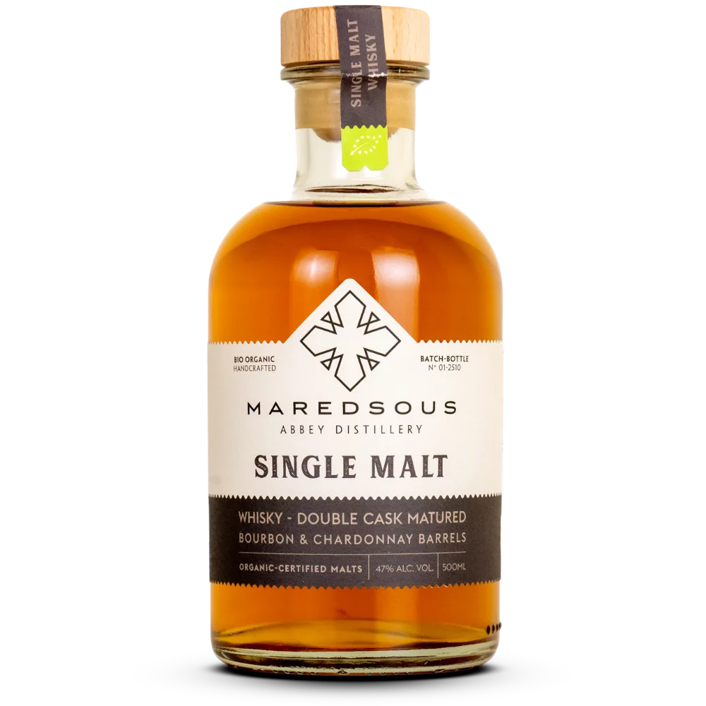 [05430002411217] SINGLE MALT WHISKY 47° - 50cl - ABBAYE DE MAREDSOUS