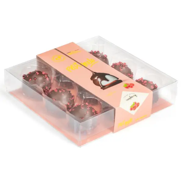 Petit melo noir framboise