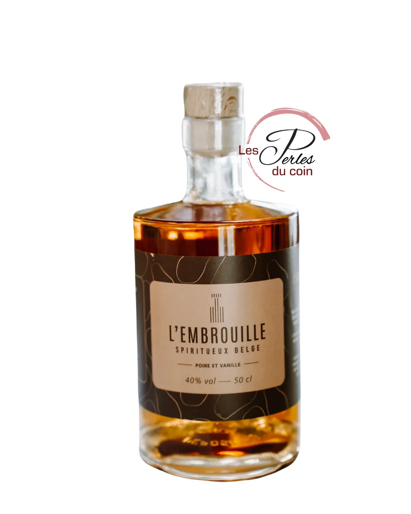 Rhum L’Embrouille Poire Vanille 40°- 50 cl 