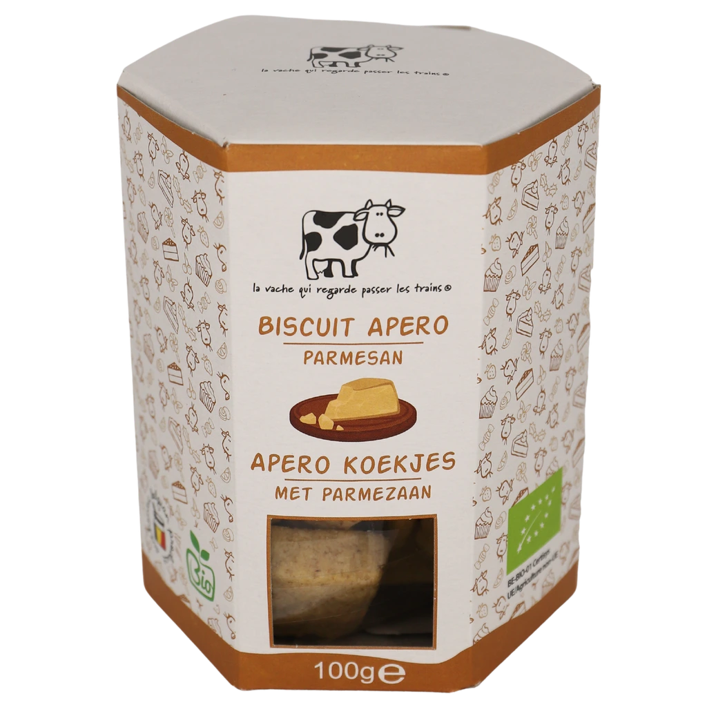Biscuit Apéro Fromage-Parmesan 100gr BIO