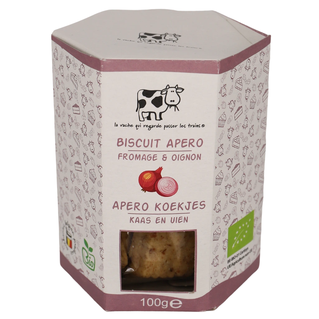 LV Biscuit Apéro Fromage-oignon 100gr BIO