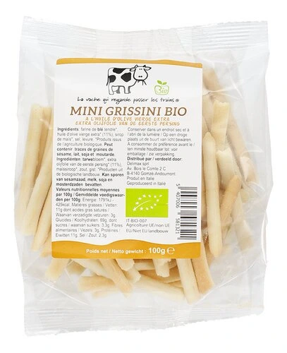 LV Mini Grissini à l'huile d'olive 100gr BIO