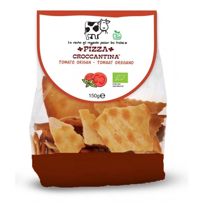 [LV003] LV Pizza Croccantina tomate origan 150gr BIO