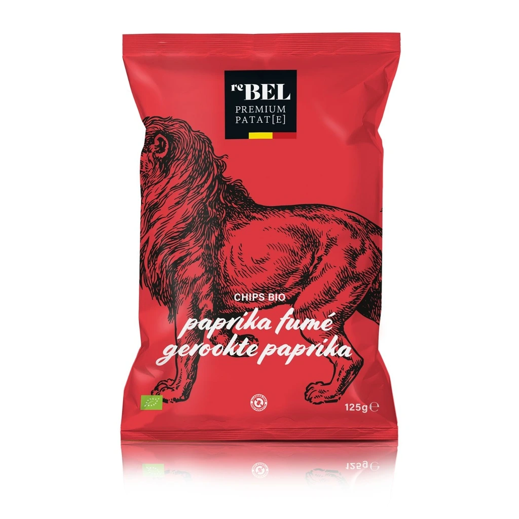 ReBEL chips premium & Bio - Paprika fumé 35g