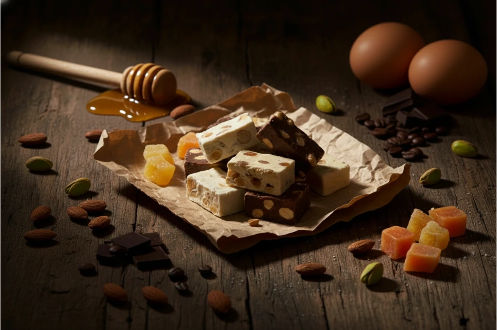 Nougats aux amandes - 150gr