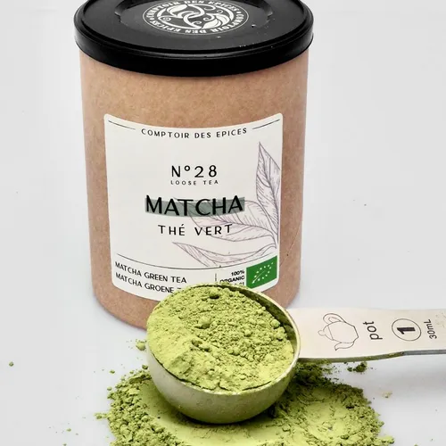 Thé vert SPICY Matcha Chaï BIO - 25gr - CDE