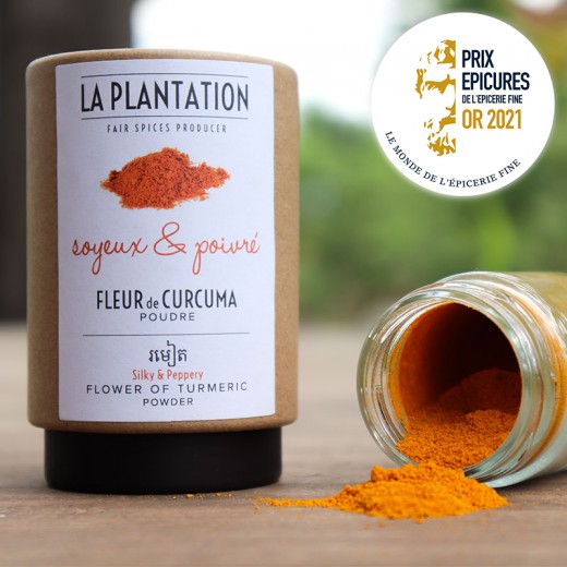 Fleur de Curcuma en poudre - 50gr tube