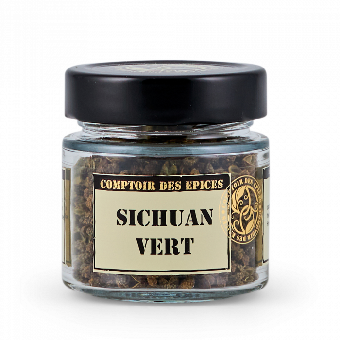 Poivre de Sichuan vert entier - 22 gr - CDE