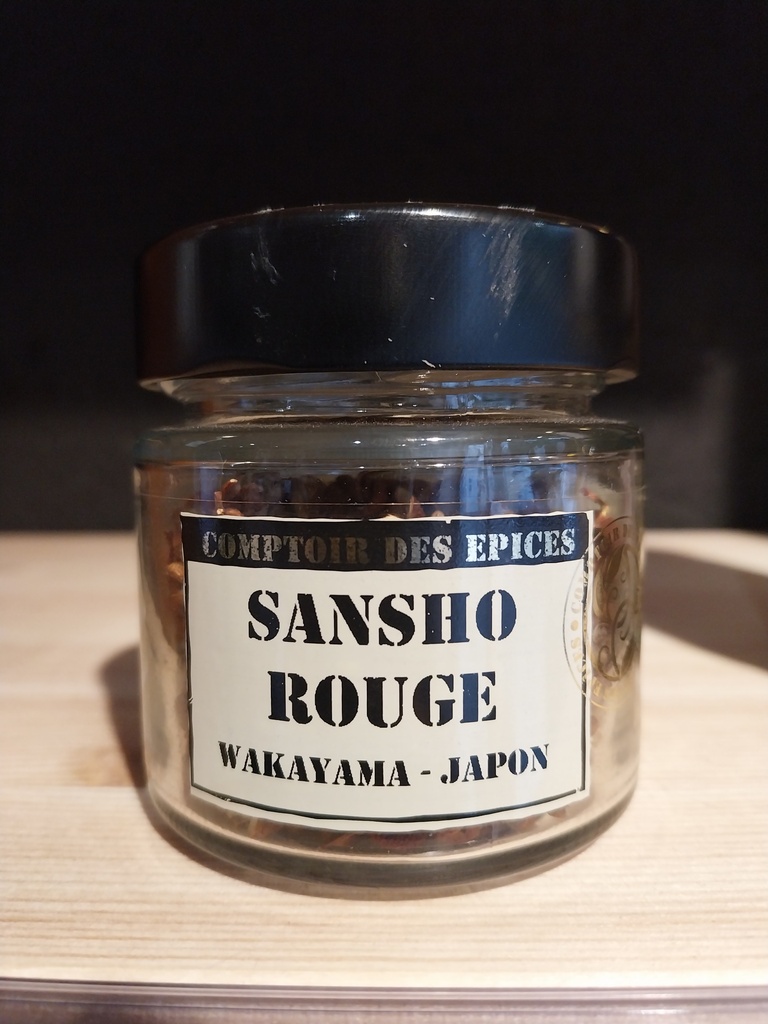 [93325] Poivre Sanshô rouge entier - 15gr