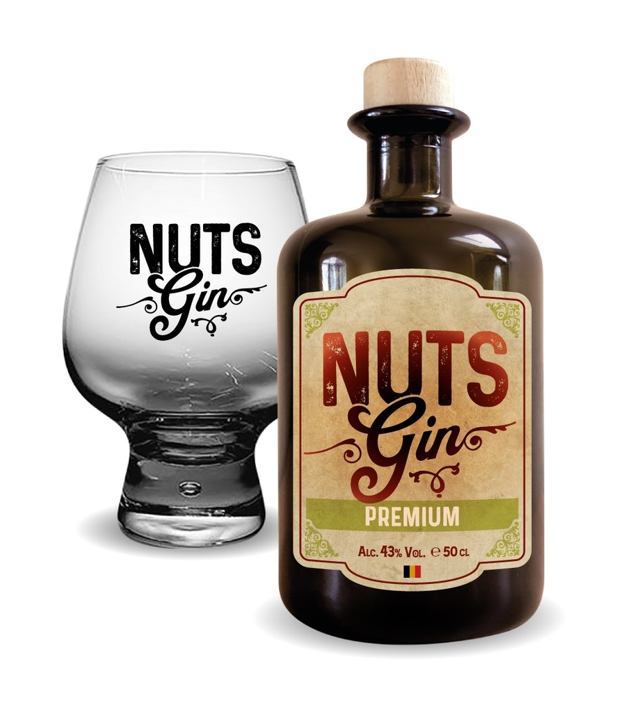 Nut's Gin Premium 43° 50cl
