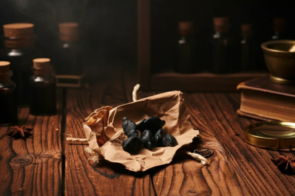 Souris noires anis - 150gr