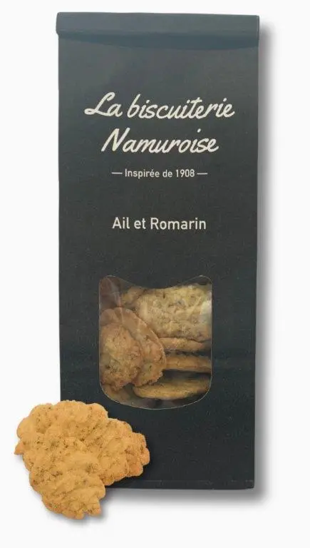 Biscuit salé Ail et romarin 100gr
