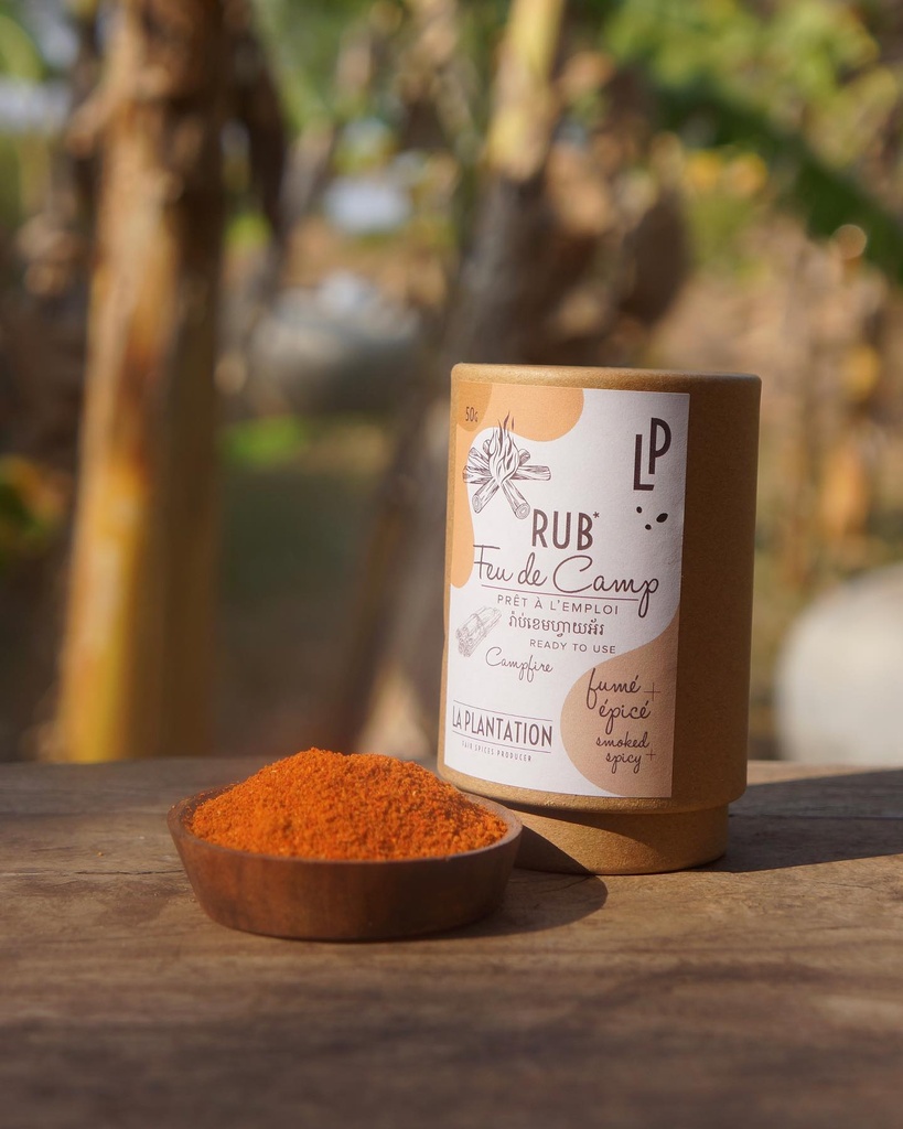 [RUBFIC50TU] Rub "Feu de camp" - 50gr - La Plantation