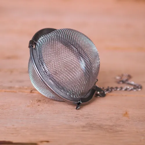 [92135] Boule à thé 50mm acier inoxydable