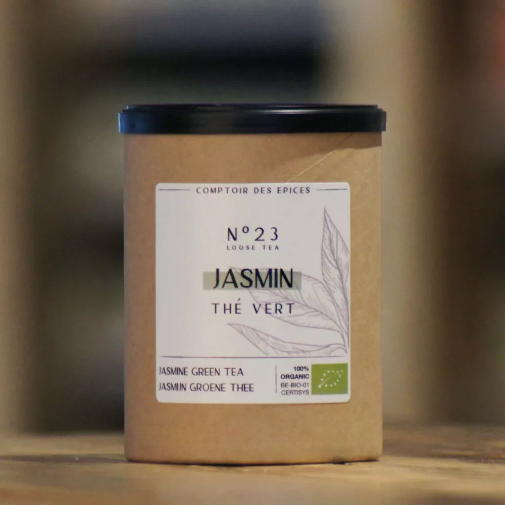 [96007] Thé vert Jasmin BIO - 80gr - CDE