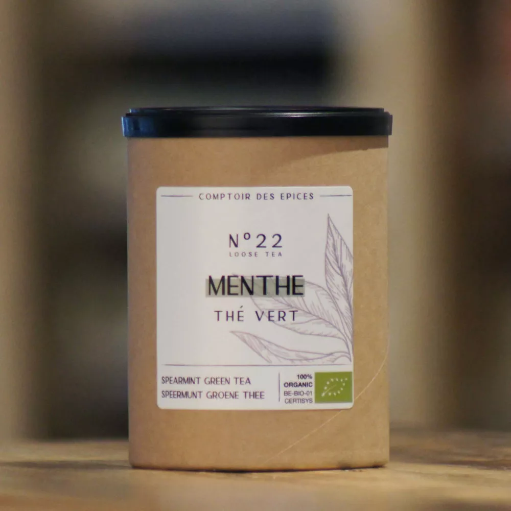 [96006] Thé vert Menthe Douce BIO - 65gr - CDE