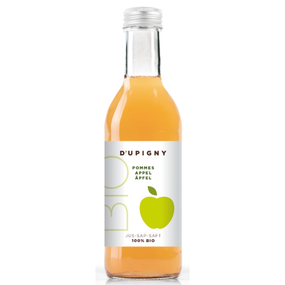 Jus de pomme bio d'UPIGNY 250ml