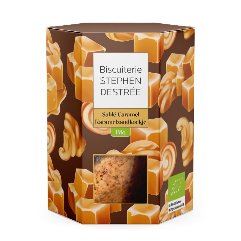 DESTREE sablé caramel bio 100g