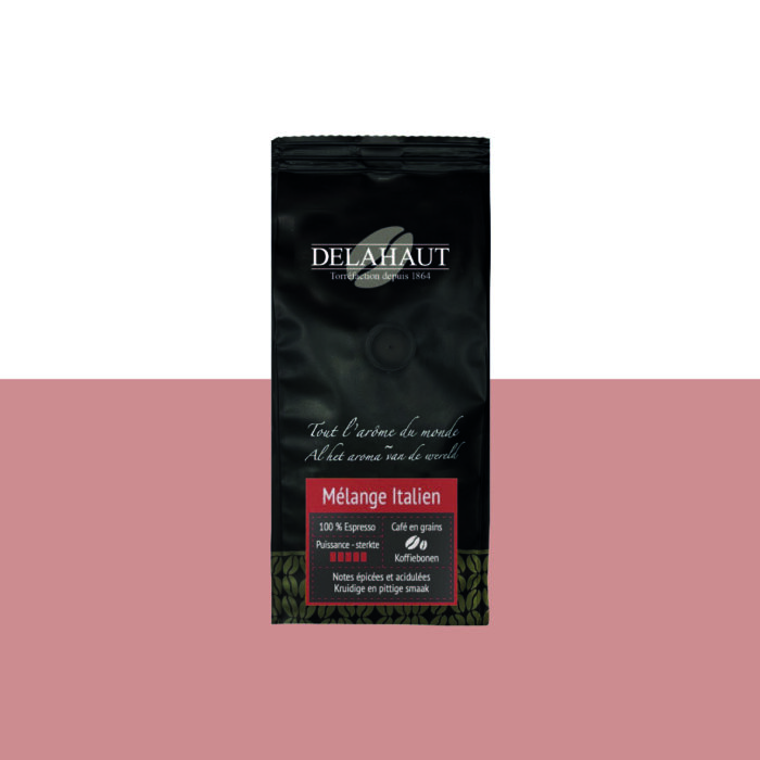[015128] Delahaut Mélange Italien Moulu 250gr