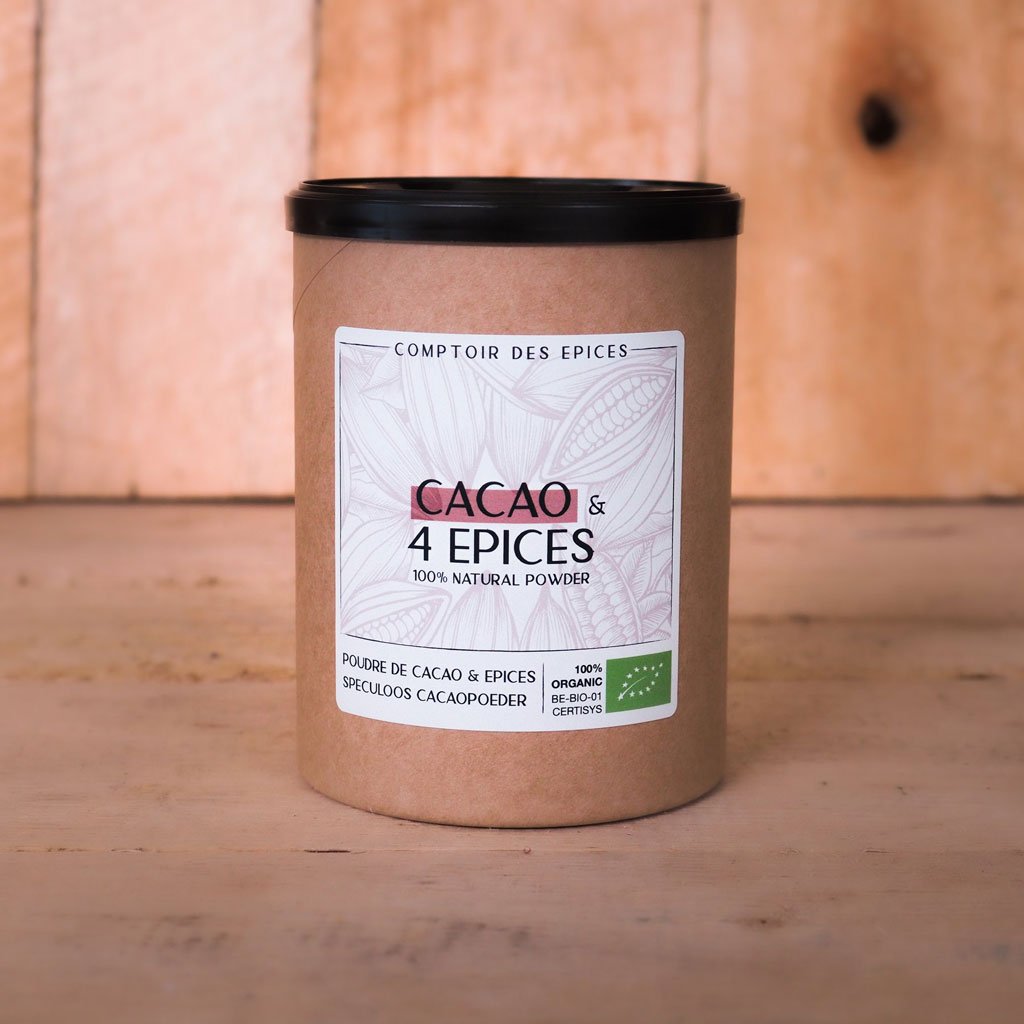 [96029] Cacao aux 4 épices BIO - CDE - 125gr