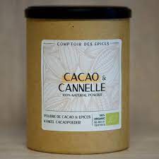 Cacao et cannelle BIO - CDE - 125gr