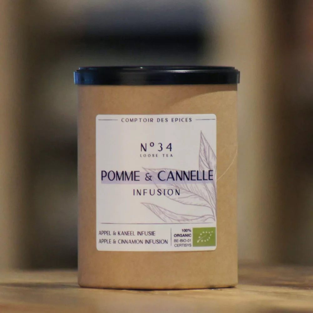 Infusion Pomme et cannelle BIO - CDE - 80gr