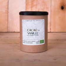 Cacao et Vanille BIO - CDE - 125gr
