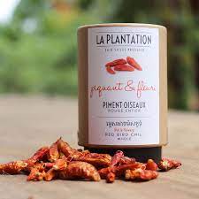 Piment Oiseaux Rouge entier 15gr "La Plantation"