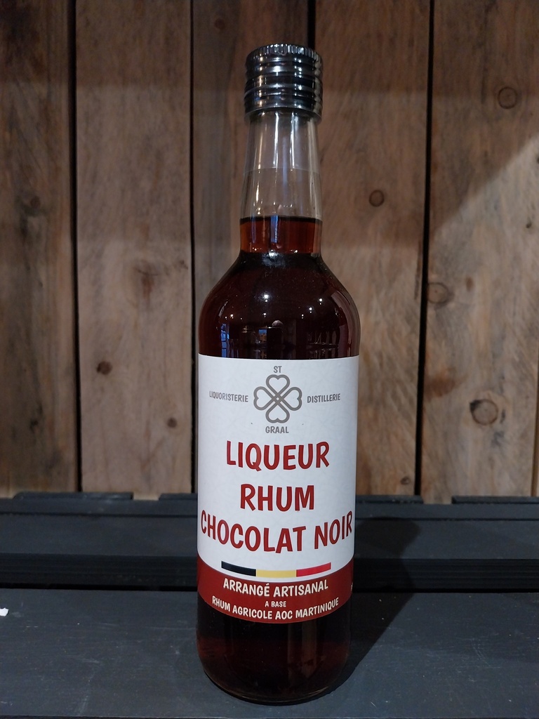 Liqueur Rhum chocolat noir 50cl - St Graal