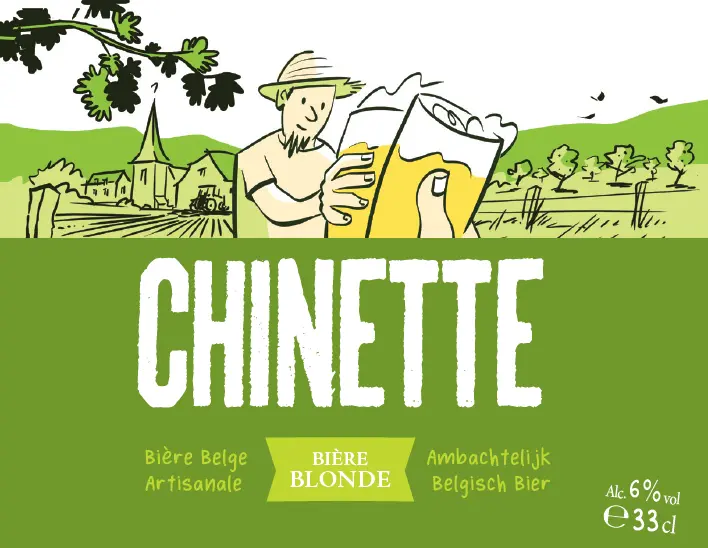 La chinette bio Blonde Légère 6% - 33cl