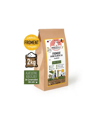  Farine de froment blanche T65 - 2 kg