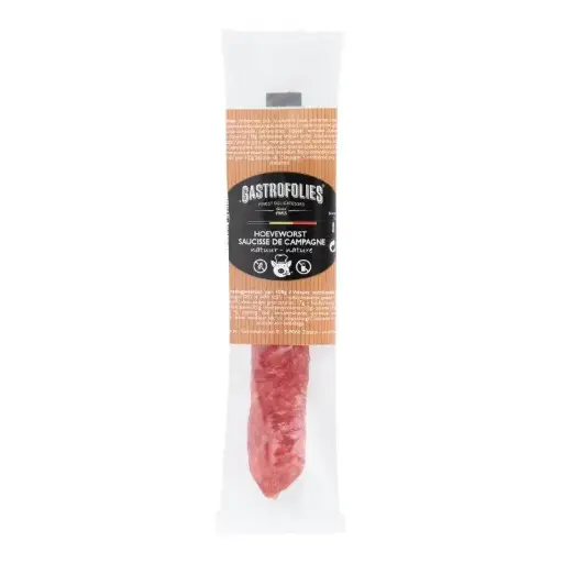 [436001] Saucisse de campagne nature 50g