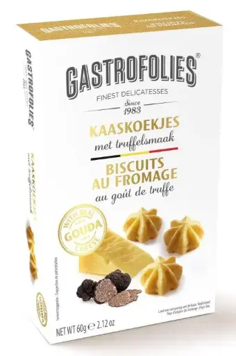 [521009] Biscuits au fromage goût truffe 60 gr 