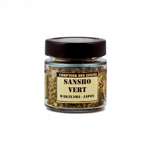 [93135] Poivre Sanshô vert Lyophilisé entier - 4g
