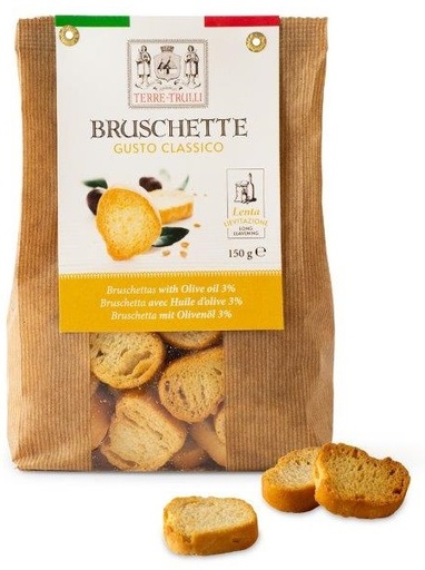 Bruschetta huile d'olive 150 gr - Terre Trulli