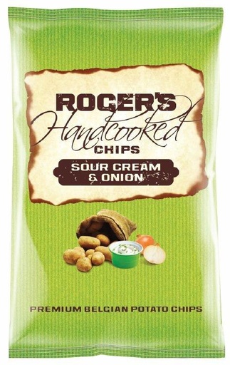 Chips crème-oignon 150gr - Roger's